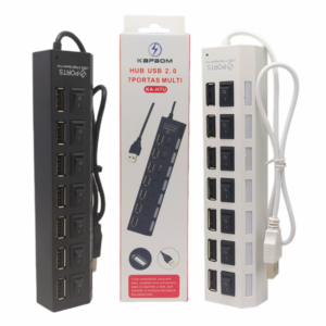 Extensor Adaptador Hub USB 7 Portas Kapbom KA-H7U