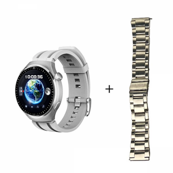 Relógio Inteligente Smartwatch 49mm com 02 Pulseiras Tela Amoled GS Watch4 PRO - Image 2