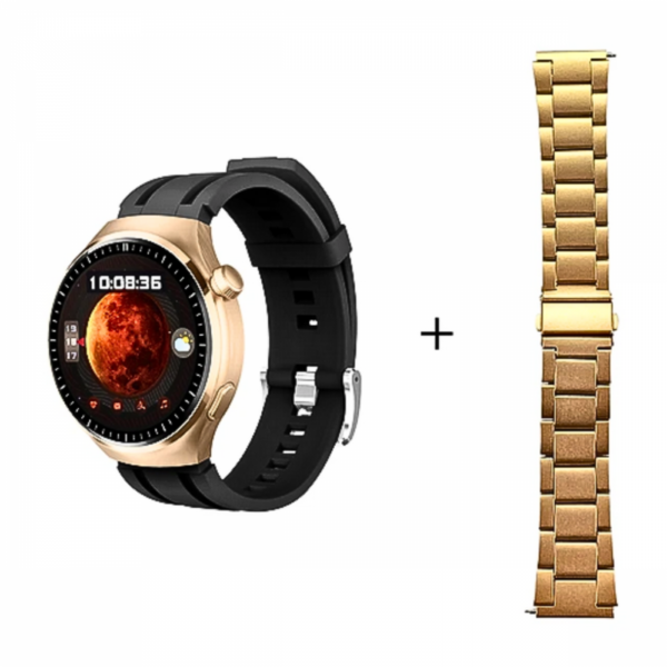 Relógio Inteligente Smartwatch 49mm com 02 Pulseiras Tela Amoled GS Watch4 PRO - Image 7