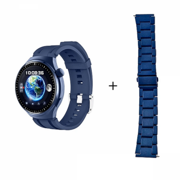 Relógio Inteligente Smartwatch 49mm com 02 Pulseiras Tela Amoled GS Watch4 PRO - Image 4