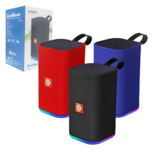 Caixa de Som Portátil Bluetooth LED RGB SoundBox 10w Exbom CSM31BTL
