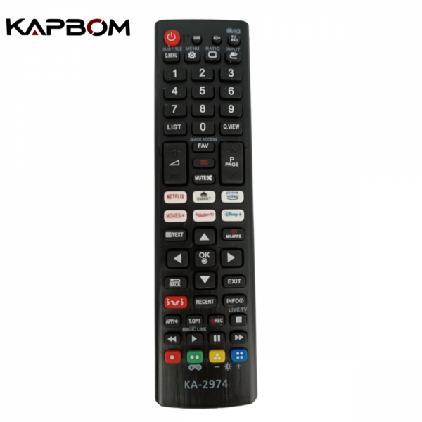 Controle Remoto Universal LG LED  LCD Smart 3D - Botão NETFLIX  Disney PrimeVideo KA-2974 - Image 2